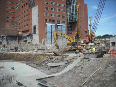 John P. Stopen Albany Medical Center Expansion Project construction