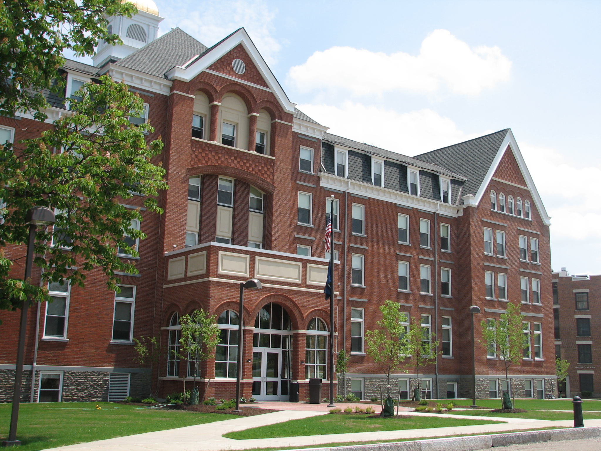 John P. Stopen Ball Hall Keuka College Project completed exterior