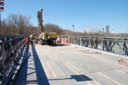 John P. Stopen Niagara Fall Bridge Repair construction
