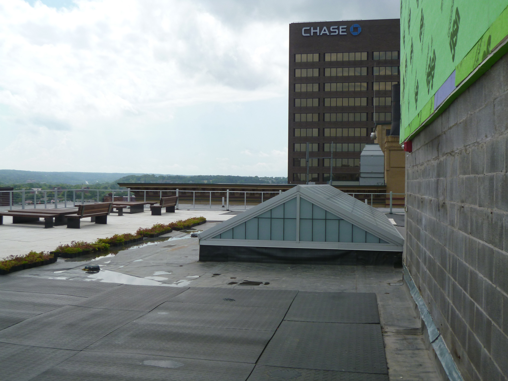 John P. Stopen Renovation Projects Merchant Commons Rooftop