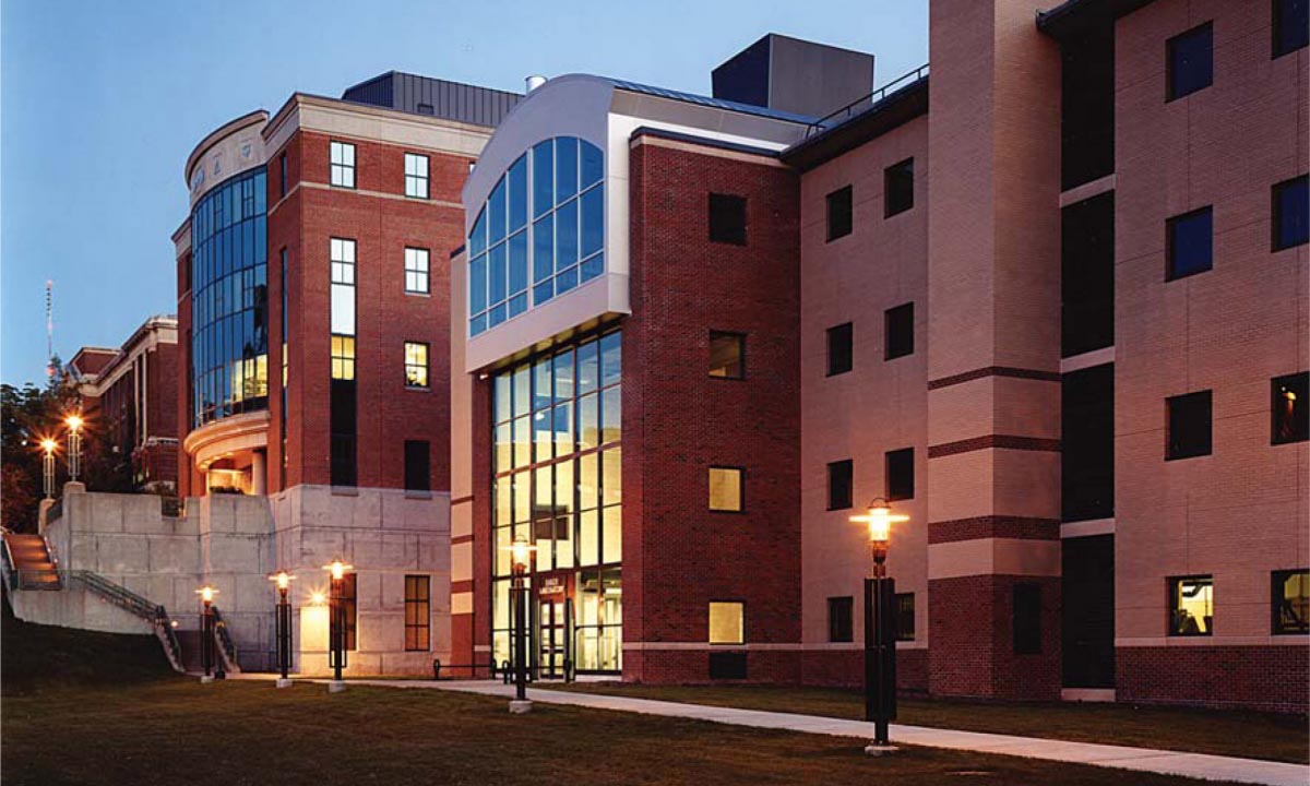John P. Stopen SUNY ESF Baker Hall exterior completed