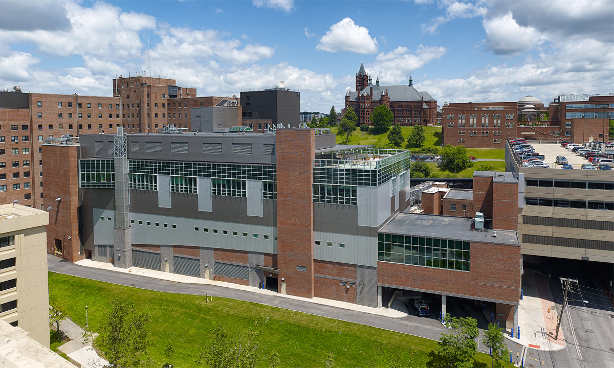 John P. Stopen VAMC SCI Addition Project exterior completed