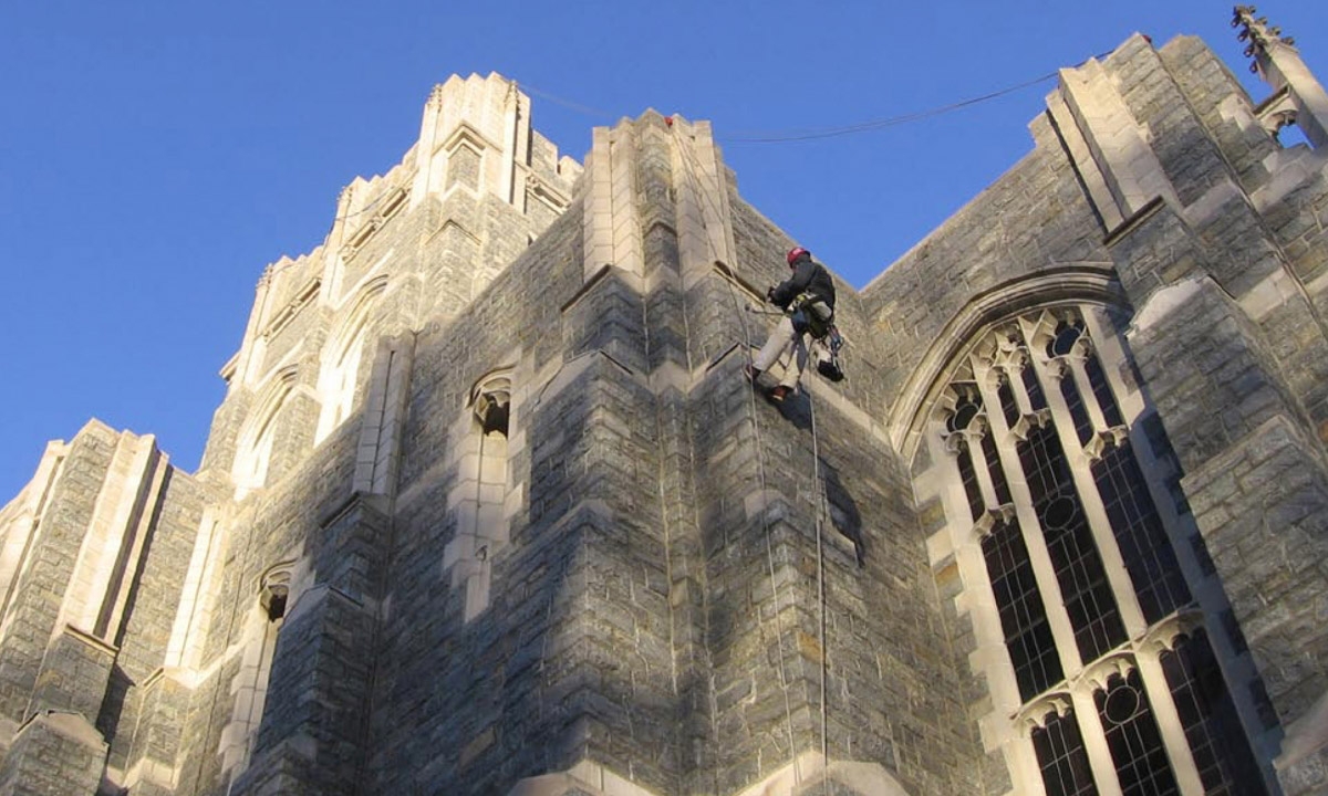 John P. Stopen Cadets Chapel USMA West Point exterior renovations