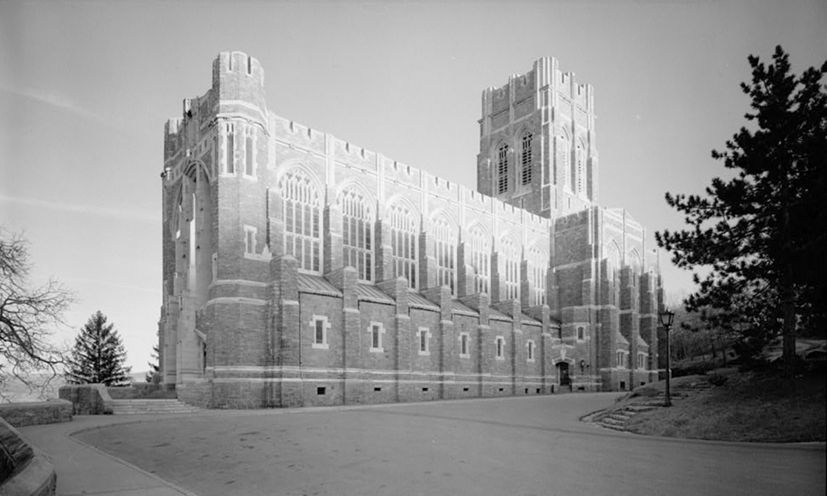 John P. Stopen Cadets Chapel USMA West Point exterior