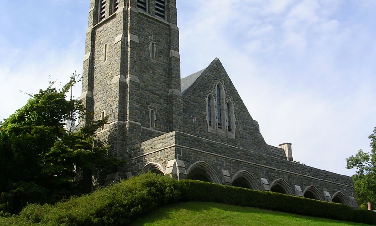 John P. Stopen Most Holy Trinity Chapel USMA West Point exterior completed