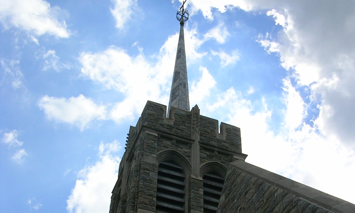 John P. Stopen Most Holy Trinity Chapel USMA West Point exterior completed